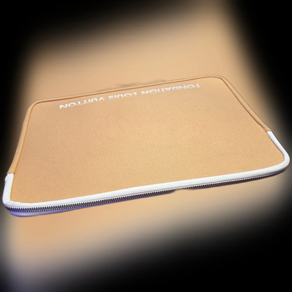 Louis Vuitton Foundation Beige Tablet Sleeve